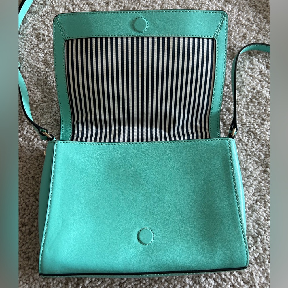 Kate Spade Blue Crossbody Bag with Adjustable Strap - Picture 4 of 6